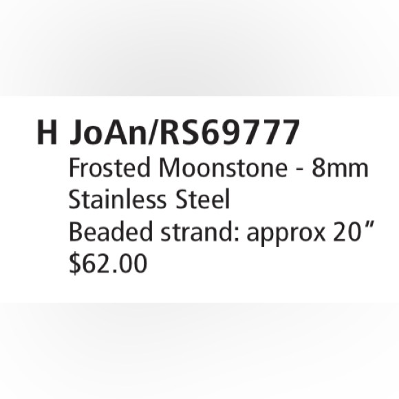 Tocara | JoAn | Linking Necklace | RS69777 | Frosted Moonstone - Picture 3 of 3